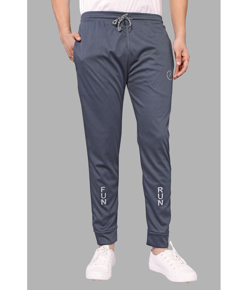     			Anand Grey Lycra Men's Joggers ( Pack of 1 )