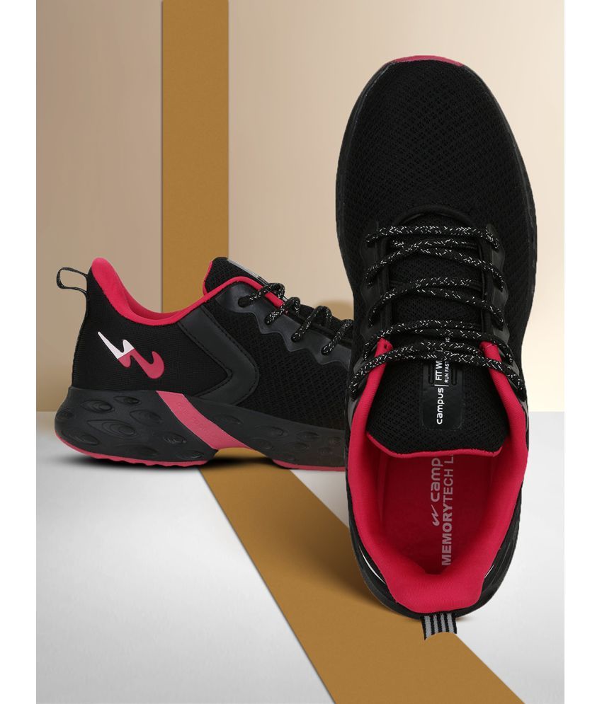     			Campus - Black Women's Running Shoes