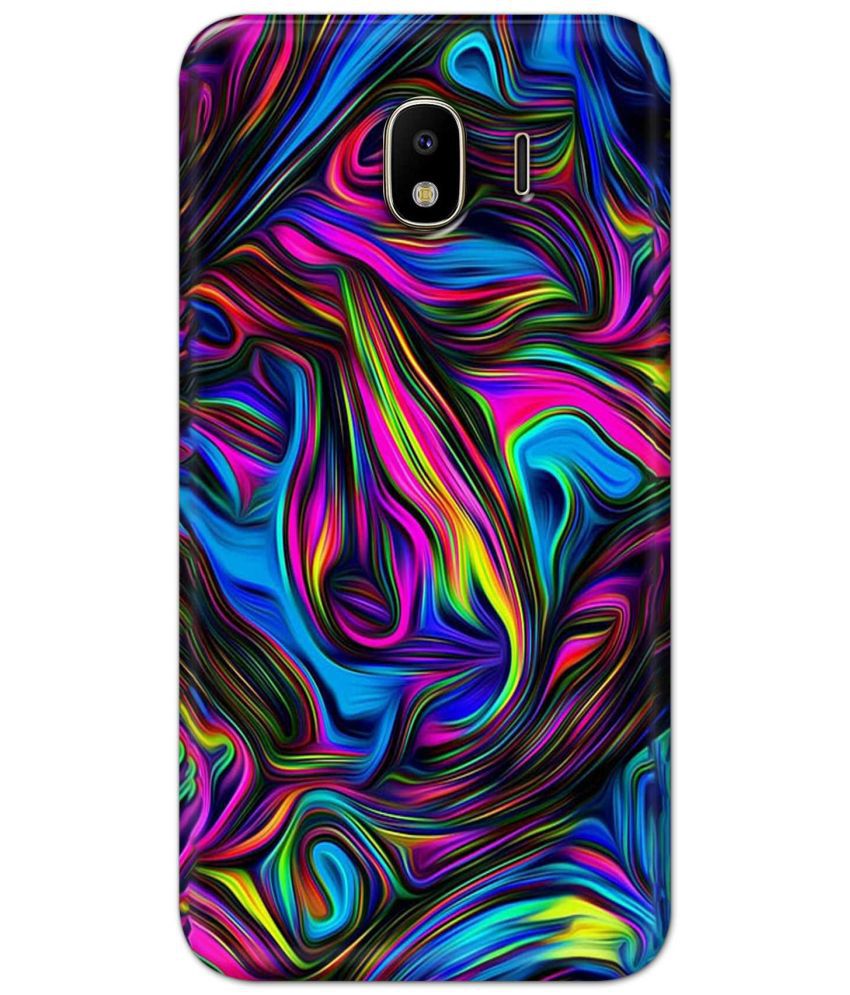     			Tweakymod Multicolor Printed Back Cover Polycarbonate Compatible For Samsung Galaxy J4 ( Pack of 1 )