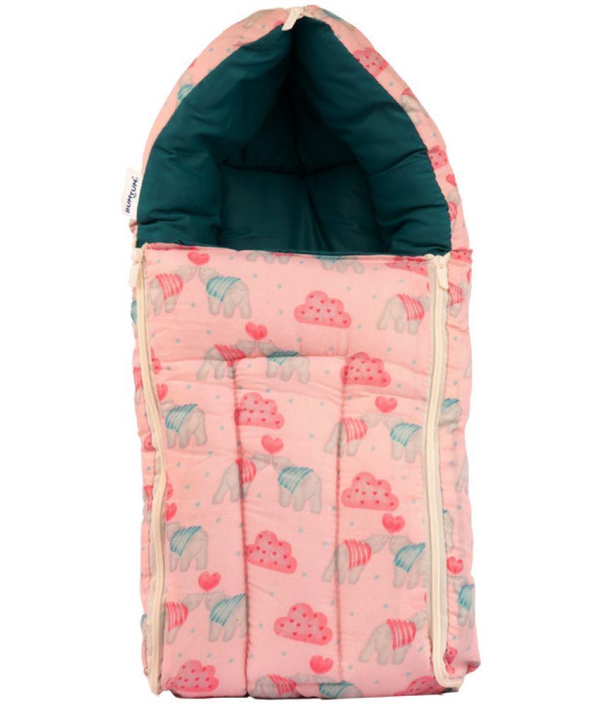     			BUMTUM Pink Baby Sleeping Bag