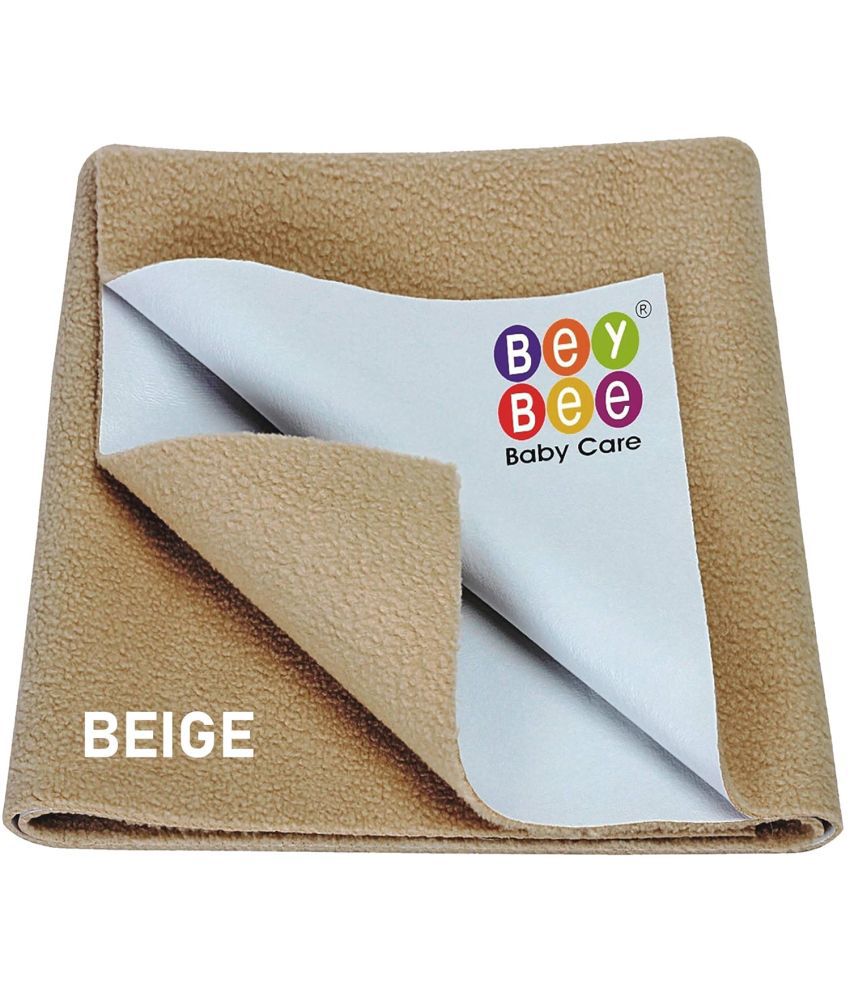     			Beybee Beige Laminated Bed Protector Sheet ( Pack of 2 )