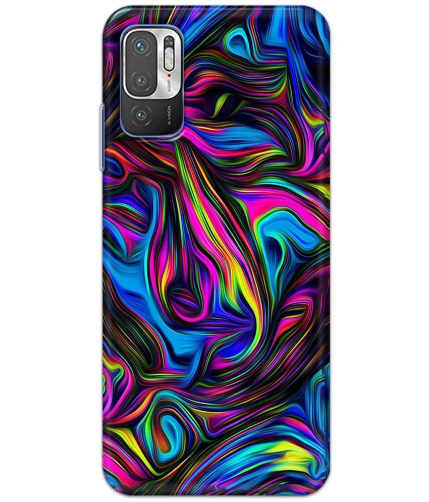     			Tweakymod Multicolor Printed Back Cover Polycarbonate Compatible For Redmi Note 10T ( Pack of 1 )