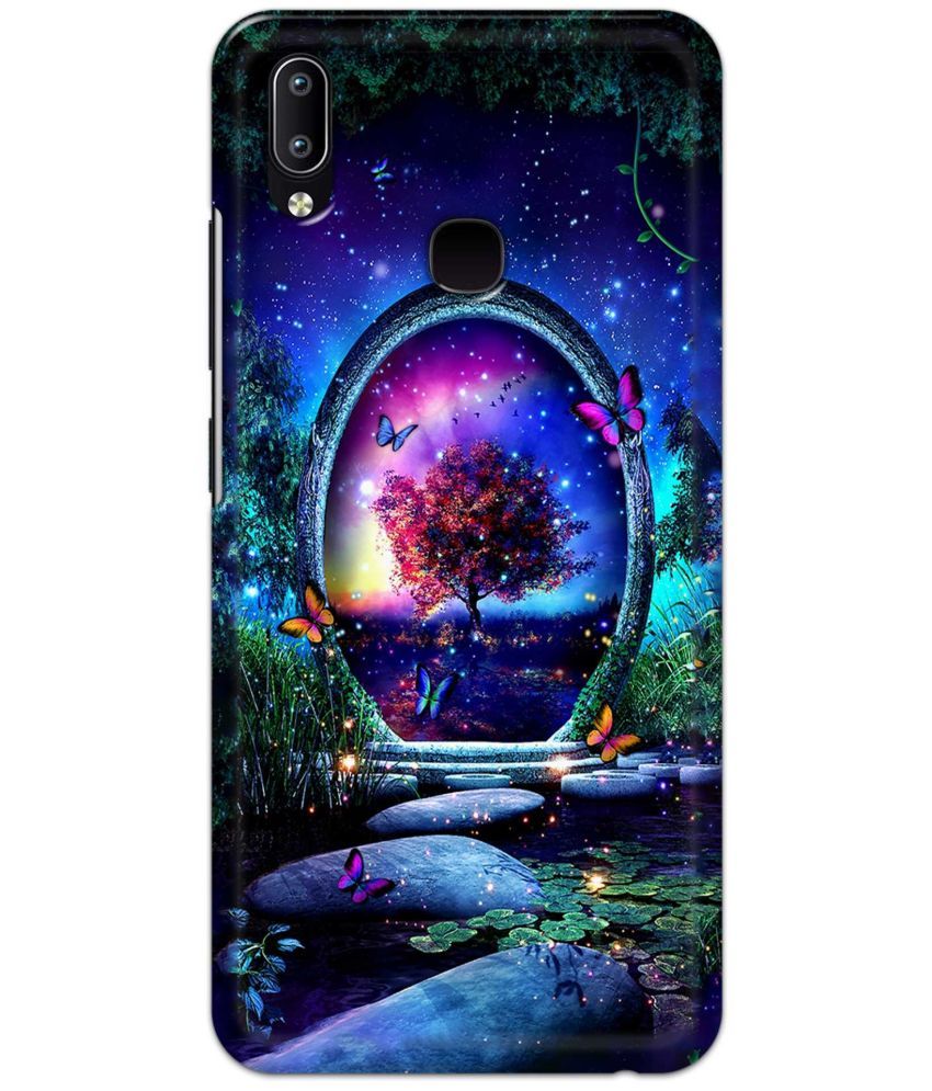     			Tweakymod Multicolor Printed Back Cover Polycarbonate Compatible For Vivo Y95 ( Pack of 1 )