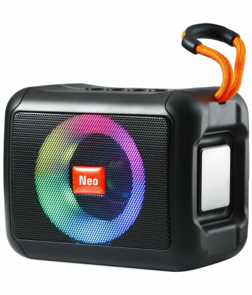     			Neo M408 10 W Bluetooth Speaker Bluetooth v5.0 with USB Playback Time 4 hrs Black