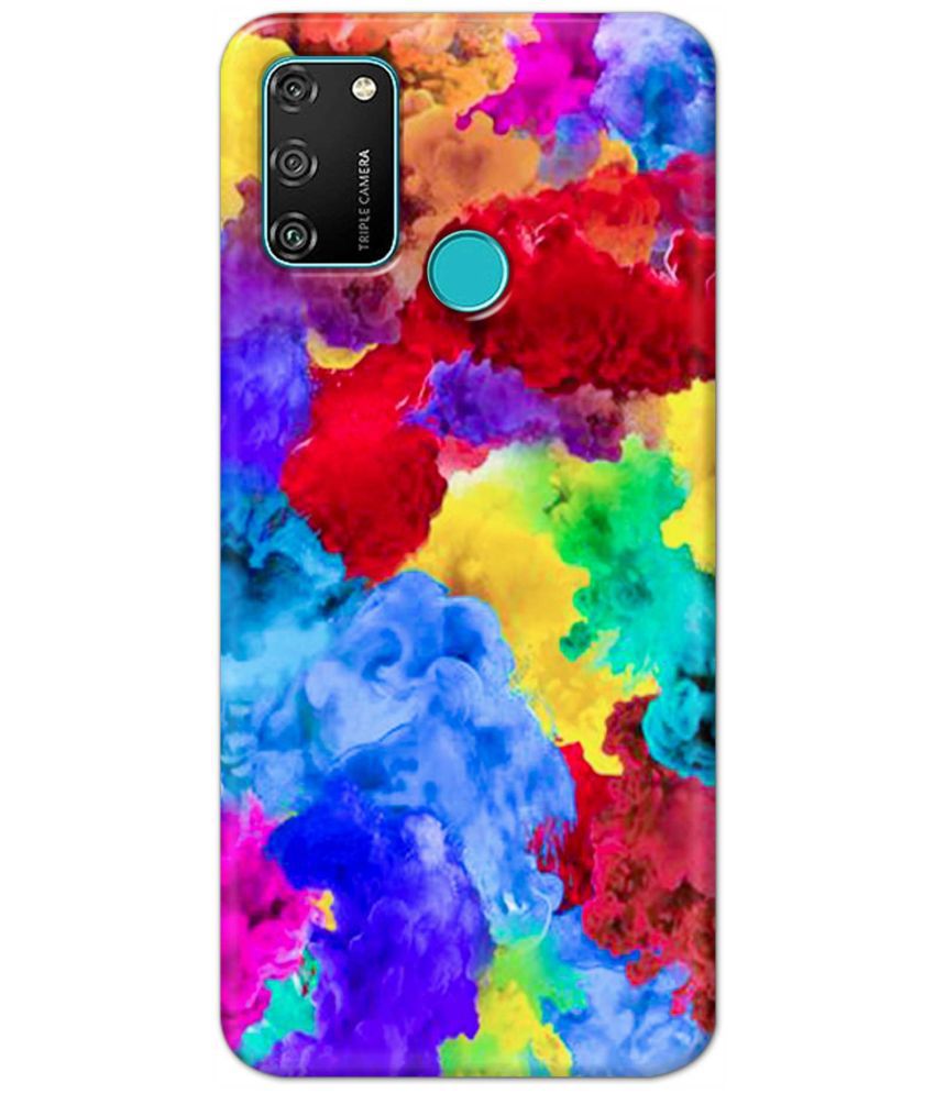     			Tweakymod Multicolor Printed Back Cover Polycarbonate Compatible For Honor 9A ( Pack of 1 )