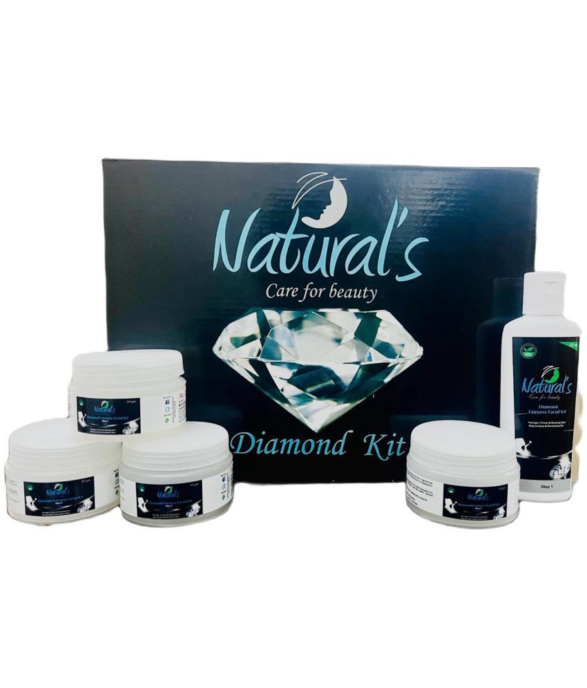     			Natural's care for beauty 2 Times Use Facial Kit For All Skin Type Diamond 320G ( Pack of 1 )