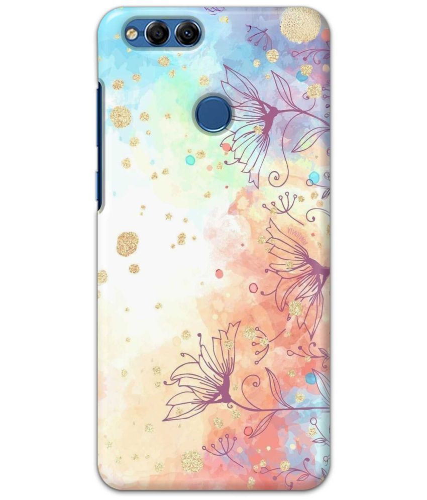     			Tweakymod Multicolor Printed Back Cover Polycarbonate Compatible For Honor 7X ( Pack of 1 )