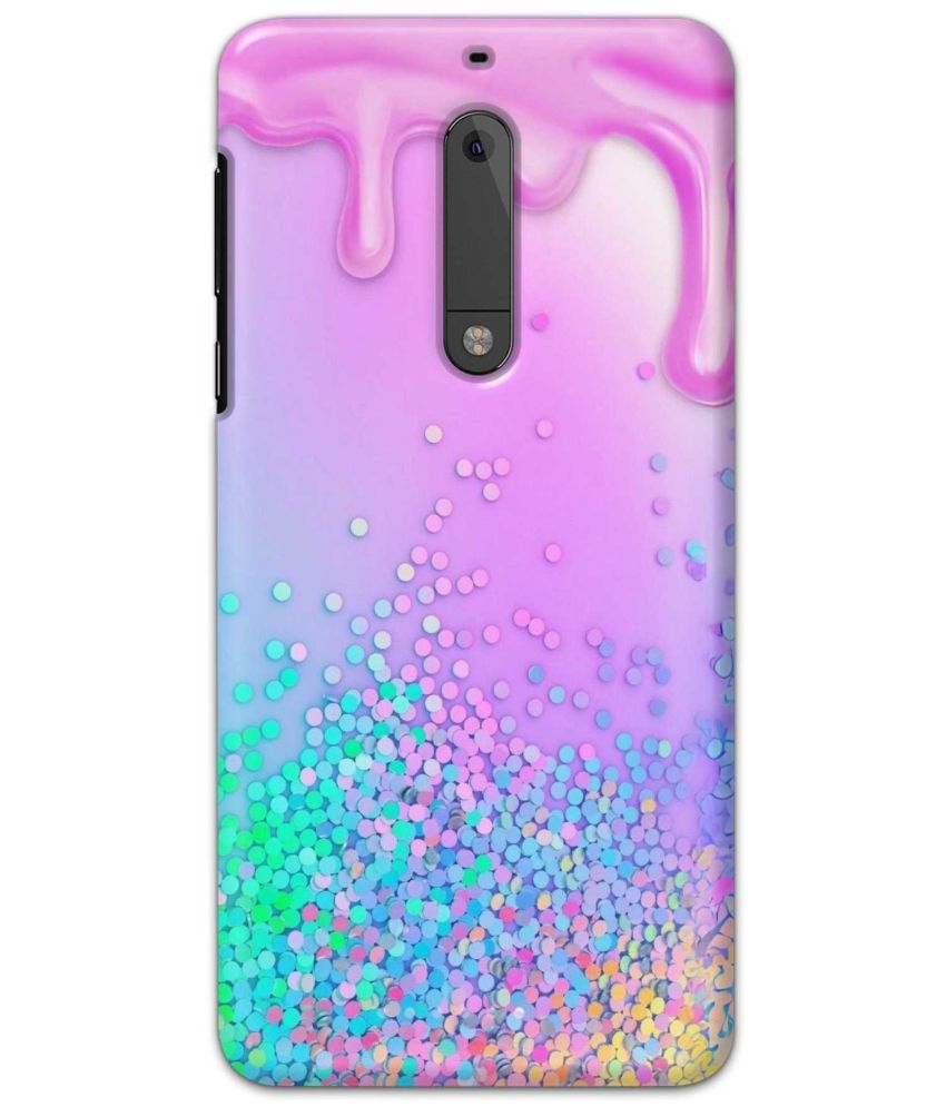     			Tweakymod Multicolor Printed Back Cover Polycarbonate Compatible For Nokia 5 ( Pack of 1 )