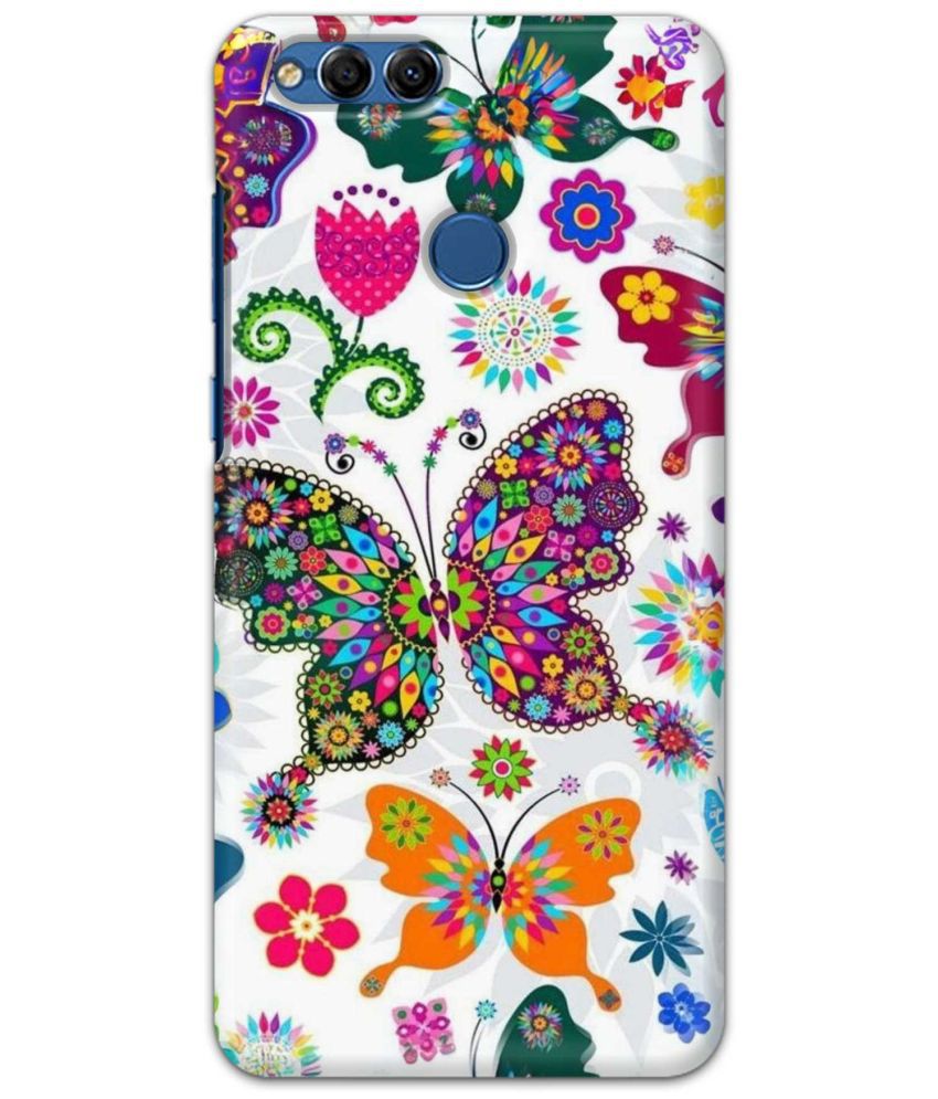     			Tweakymod Multicolor Printed Back Cover Polycarbonate Compatible For Honor 7X ( Pack of 1 )