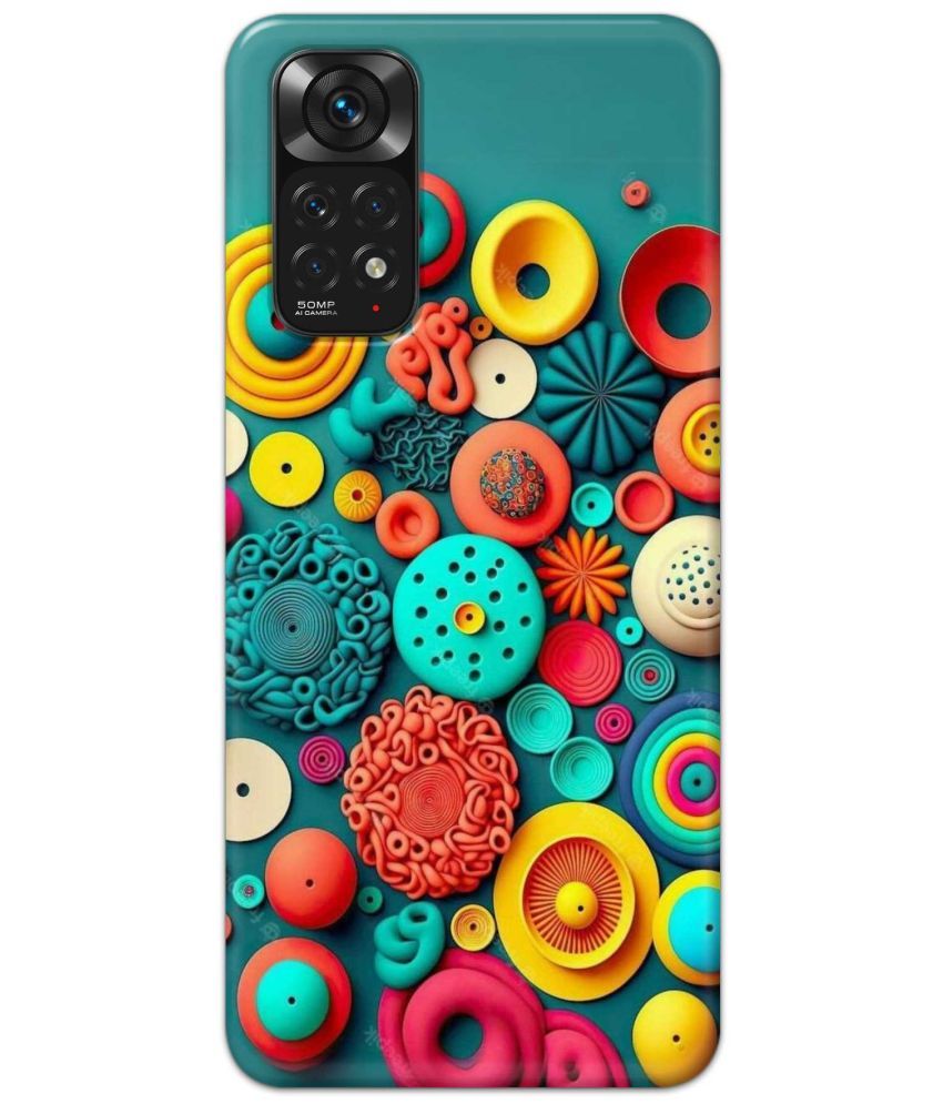     			Tweakymod Multicolor Printed Back Cover Polycarbonate Compatible For Redmi note 11 ( Pack of 1 )