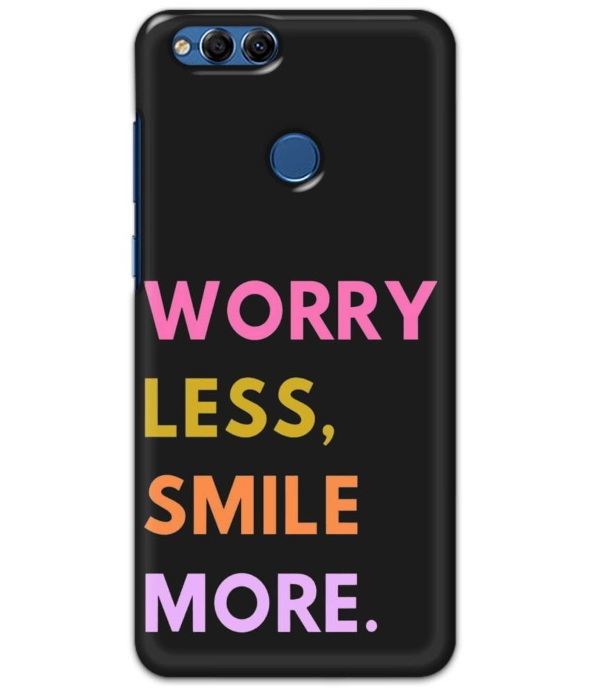     			Tweakymod Multicolor Printed Back Cover Polycarbonate Compatible For Honor 7X ( Pack of 1 )