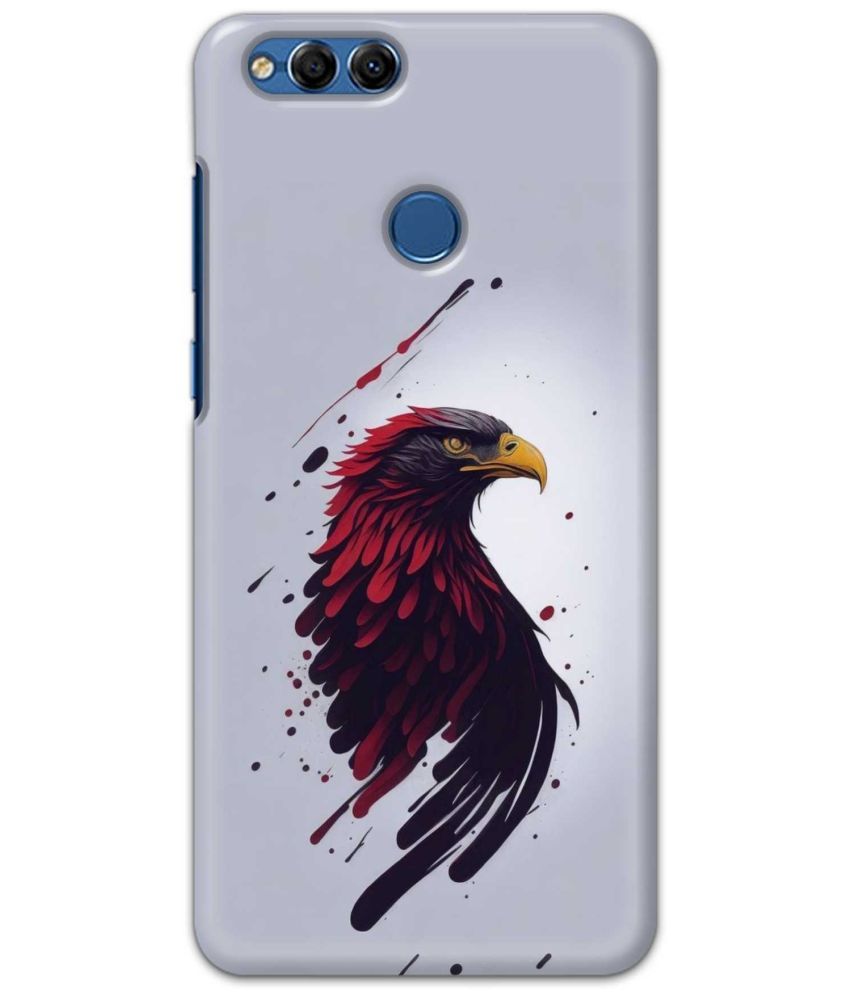     			Tweakymod Multicolor Printed Back Cover Polycarbonate Compatible For Honor 7X ( Pack of 1 )