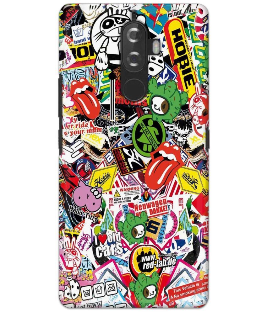     			Tweakymod Multicolor Printed Back Cover Polycarbonate Compatible For Lenovo K8 Note ( Pack of 1 )