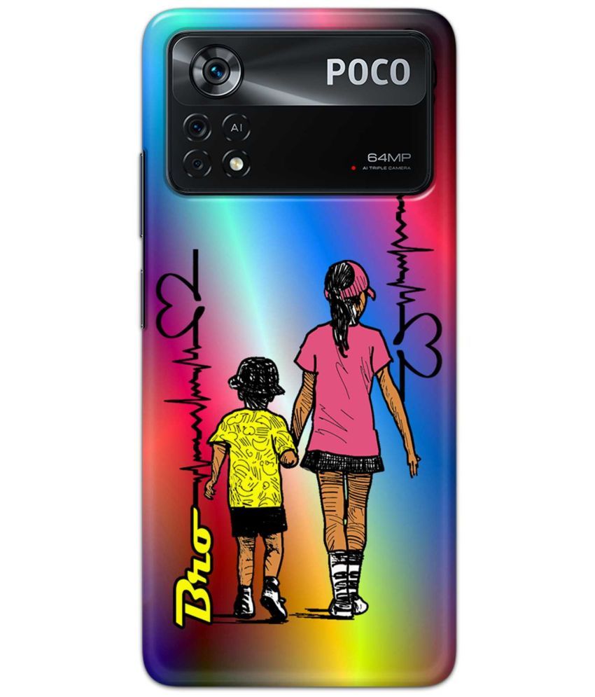     			Tweakymod Multicolor Printed Back Cover Polycarbonate Compatible For Poco X4 Pro 5G ( Pack of 1 )