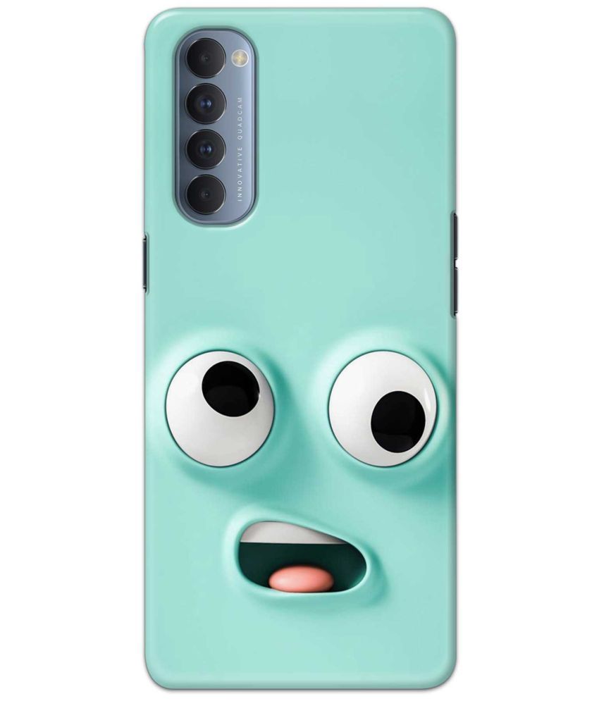     			Tweakymod Multicolor Printed Back Cover Polycarbonate Compatible For Oppo Reno 4 Pro ( Pack of 1 )