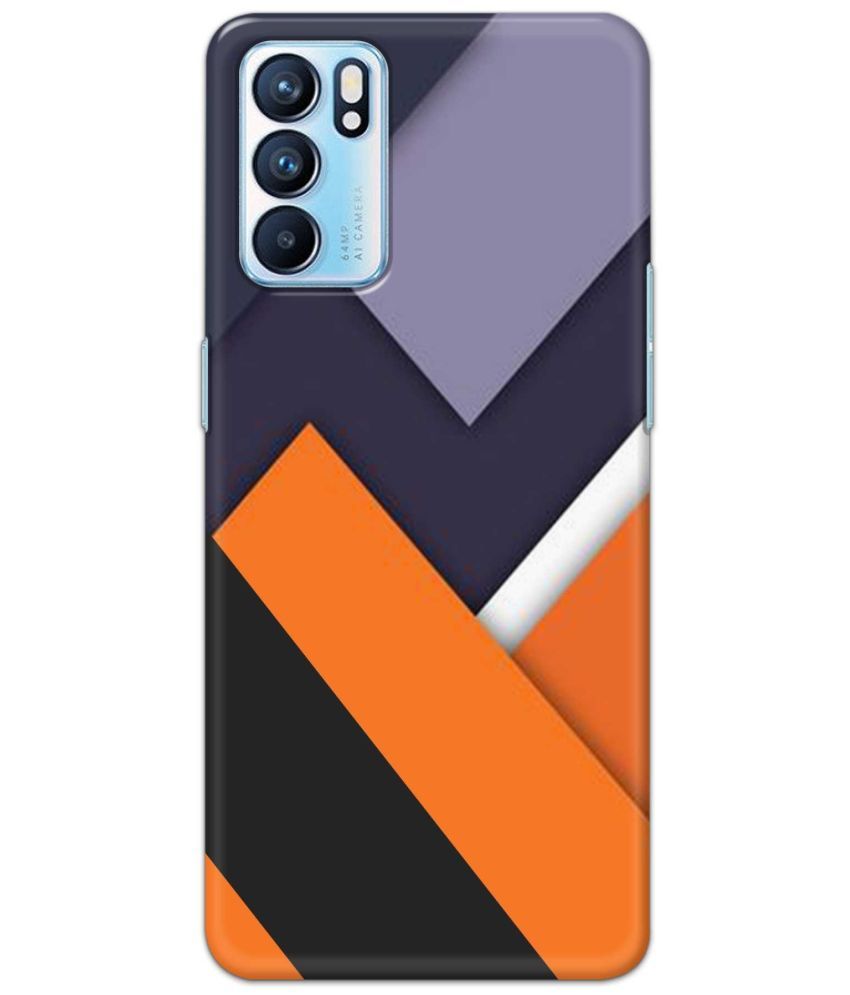     			Tweakymod Multicolor Printed Back Cover Polycarbonate Compatible For Oppo Reno 6 5G ( Pack of 1 )