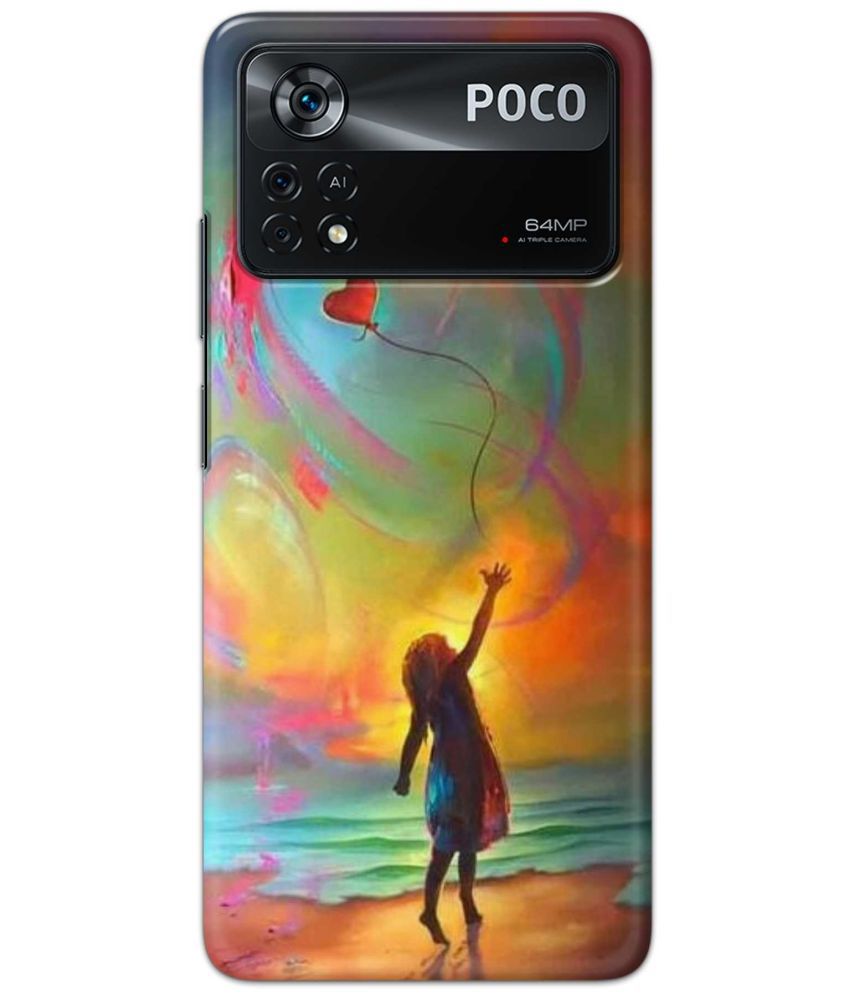     			Tweakymod Multicolor Printed Back Cover Polycarbonate Compatible For Poco X4 Pro 5G ( Pack of 1 )