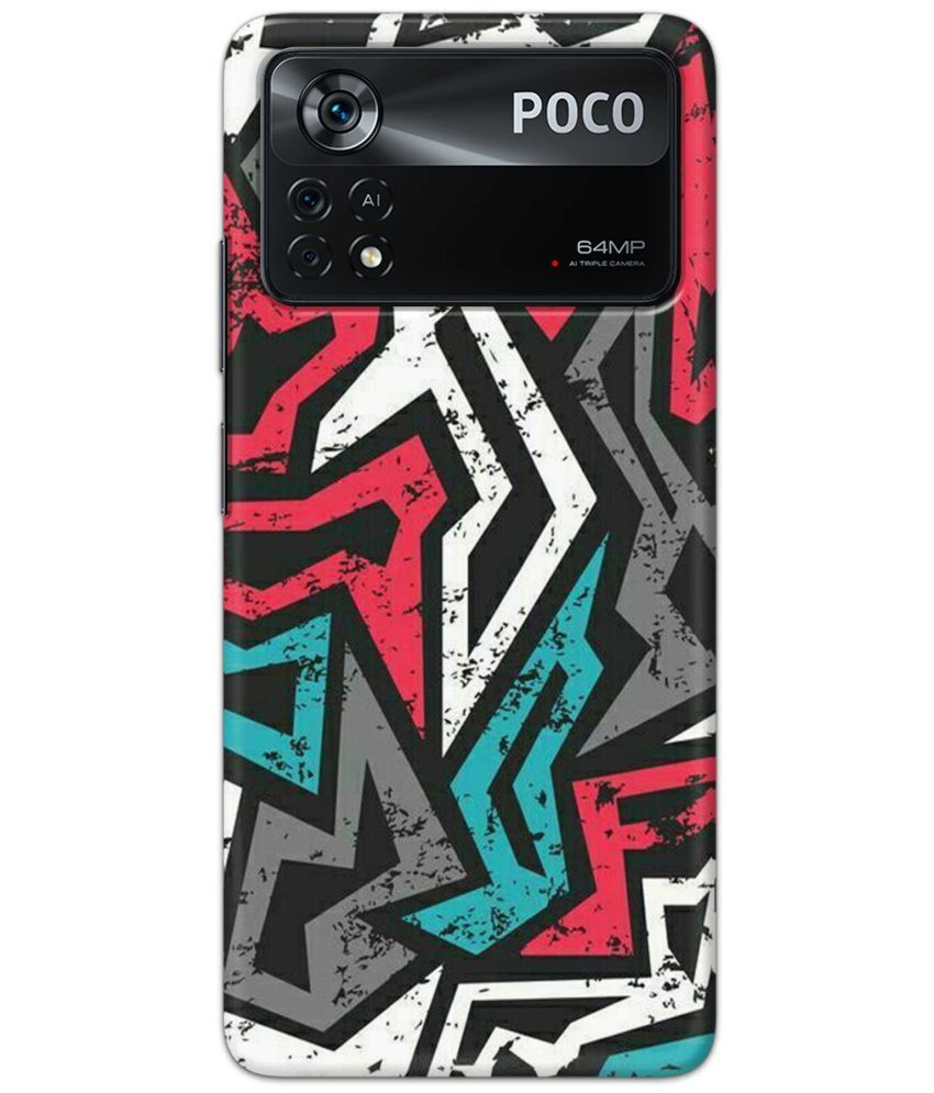     			Tweakymod Multicolor Printed Back Cover Polycarbonate Compatible For Poco X4 Pro 5G ( Pack of 1 )