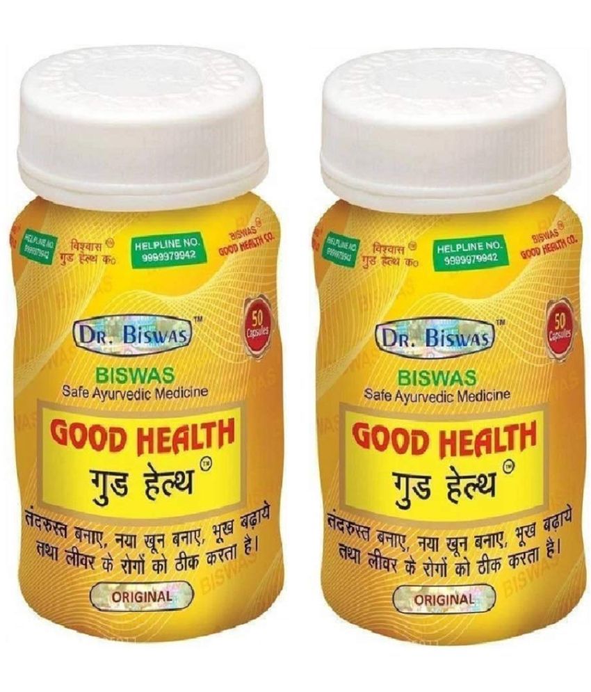     			Dr. Chopra Good Health Capsule 50 no.s Unflavoured Pack of 2