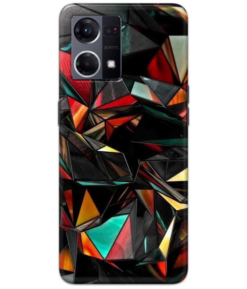     			Tweakymod Multicolor Printed Back Cover Polycarbonate Compatible For Oppo F21 Pro 4G ( Pack of 1 )