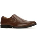 Bata Brown Men's Slip On Formal Shoes