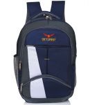 Sky spirit Blue Polyester Backpack ( 40 litres )