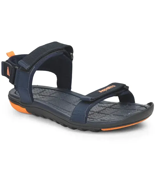 Buy Black Sandals for Men by Campus Online | Ajio.com