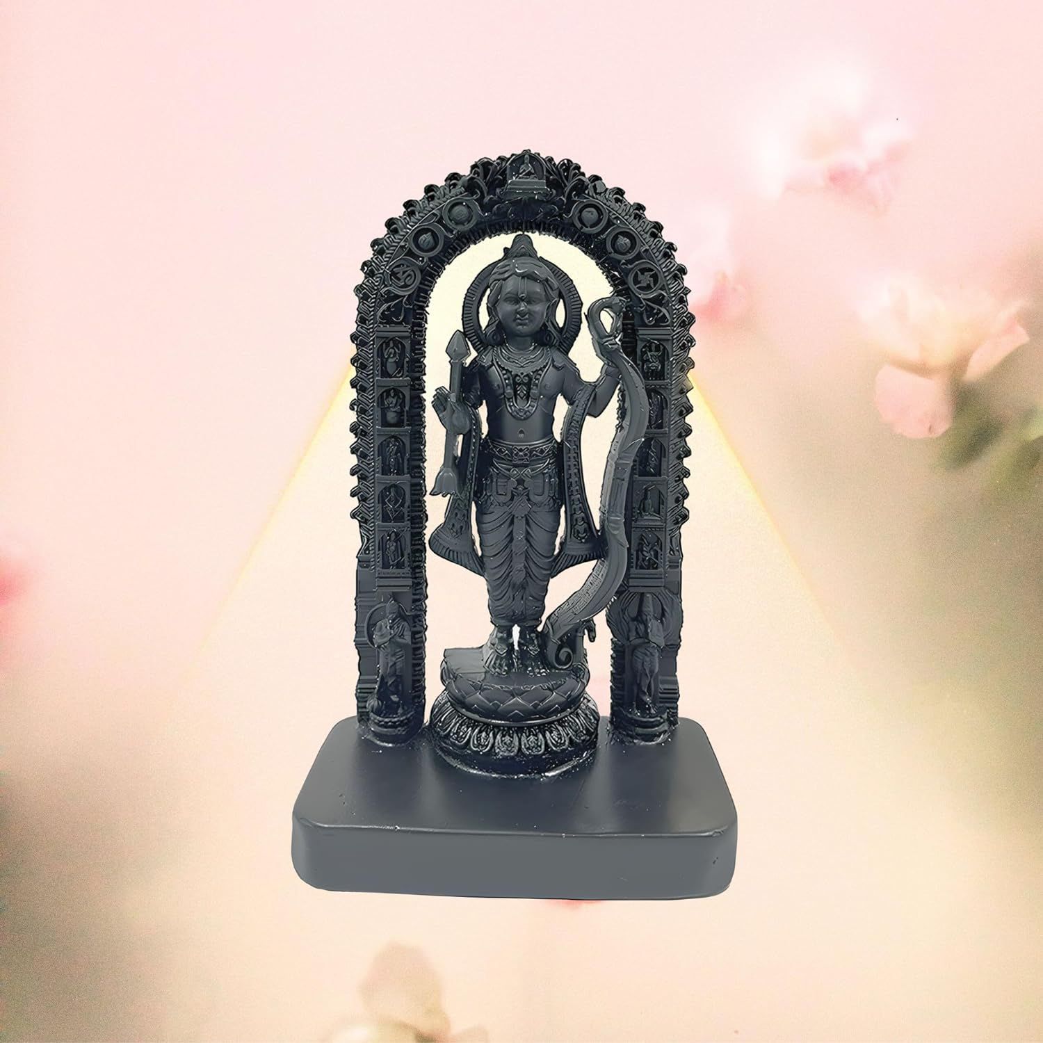     			Yukti Craft Resin Lord Ram Lalla 3D Idol ( 18 cm )