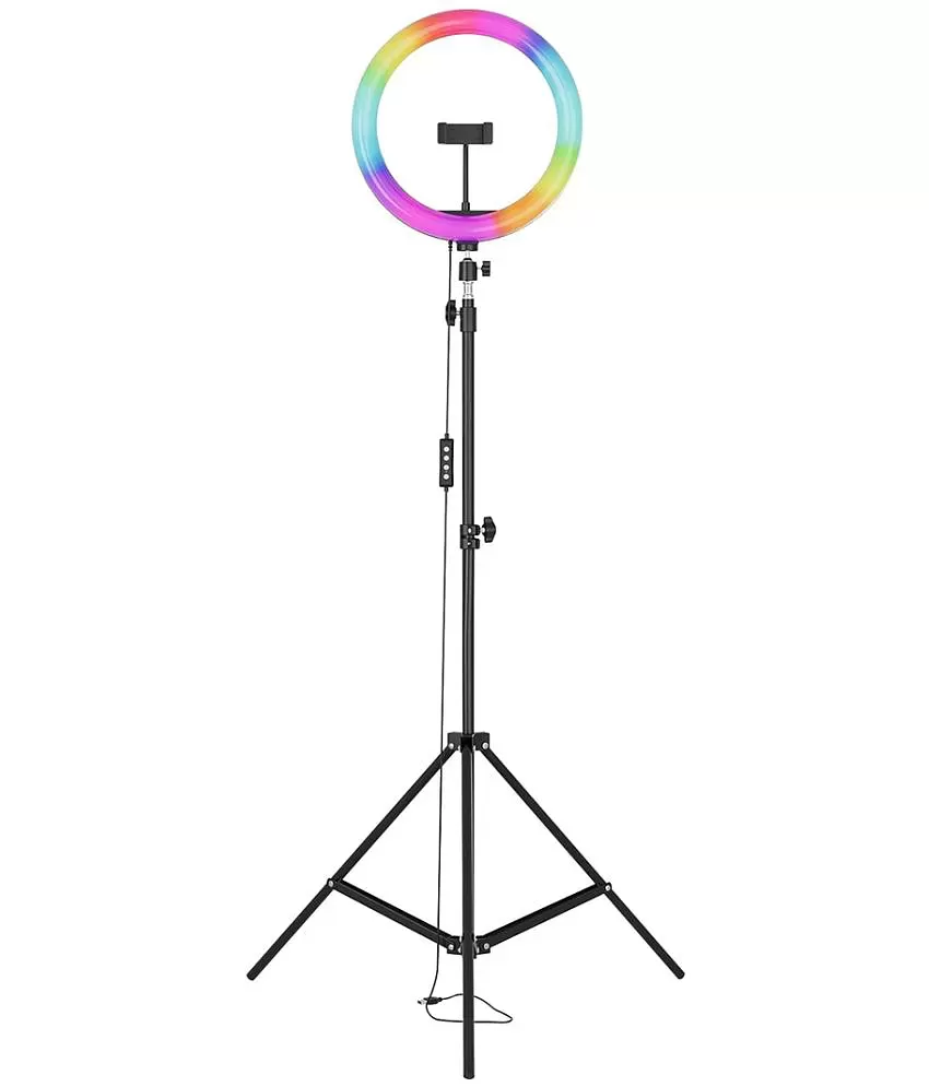 33cm 26cm Led Selfie Ring Light Photography Cold Lamp Tripod 2m 1.5m  Dimmable - Photographic Lighting - Aliexpress