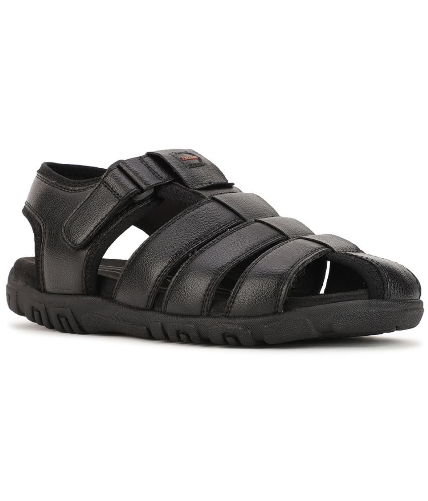     			Bata - Black Men's Sandals