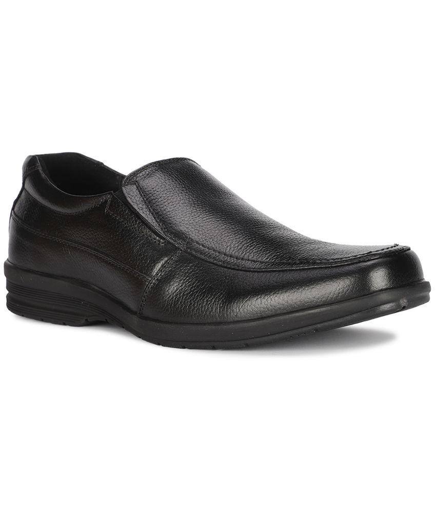     			Bata Black Men's Slip On Formal Shoes