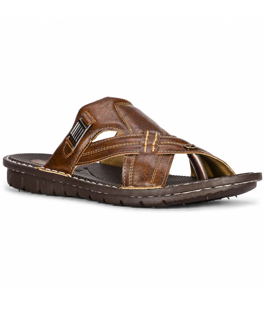     			Bata - Brown Men's Sandals