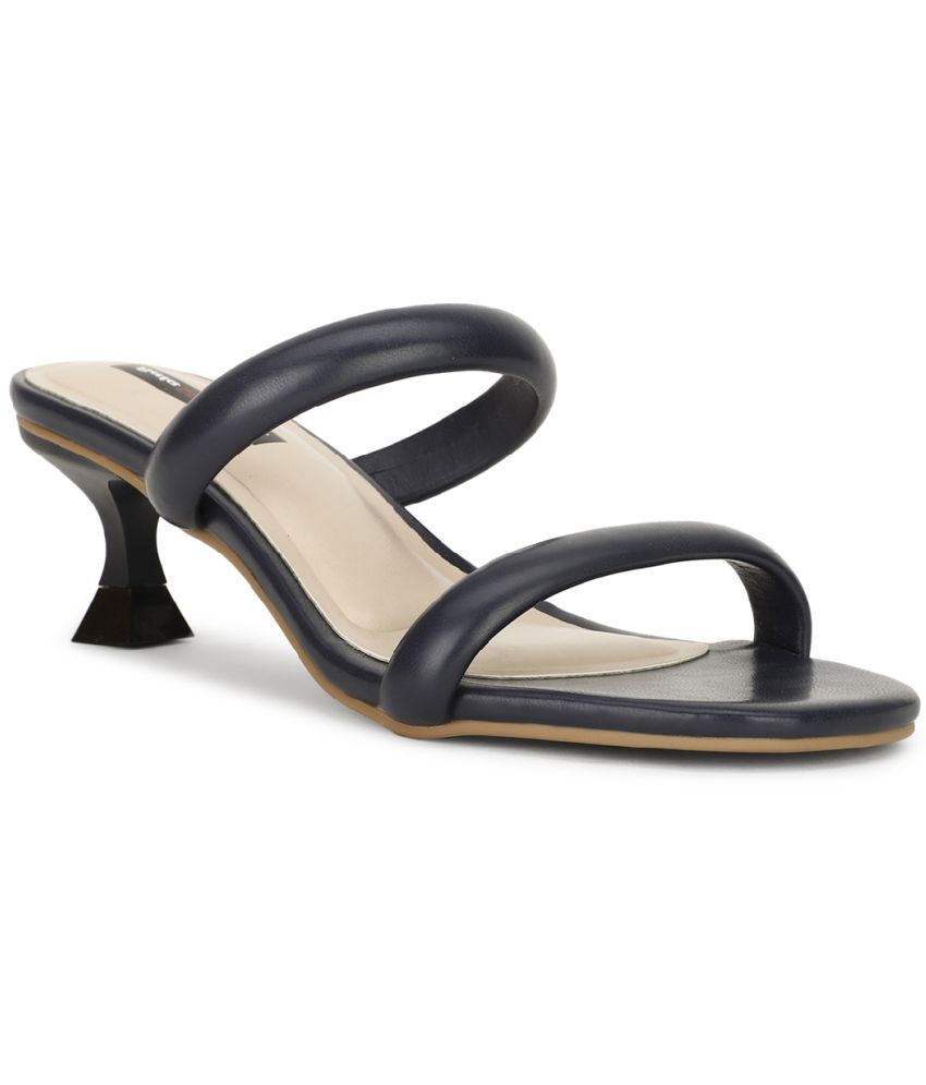     			Bata Navy Women's Sandal Heels