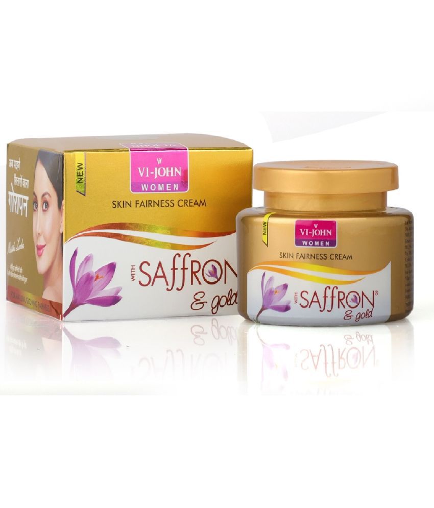     			VIJOHN Saffron & Gold Skin Fairnes Cream Enriched With Vitamin E  for Women 50g Pack of 1