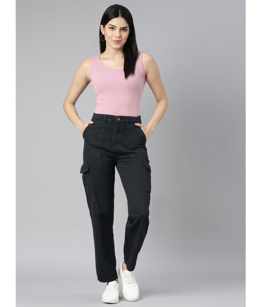     			Zheia - Grey Denim Regular Fit Women's Jeans ( Pack of 1 )