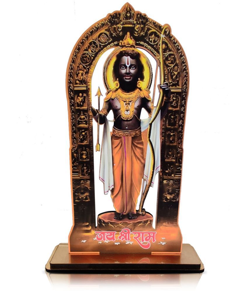     			sketchfab Wood Lord Ram Idol ( 30.48 cm )
