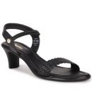 Bata Black Women's Sandal Heels