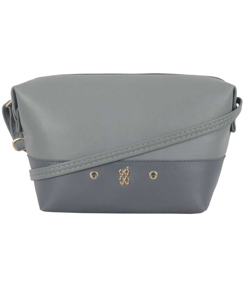     			Baggit Green Faux Leather Sling Bag