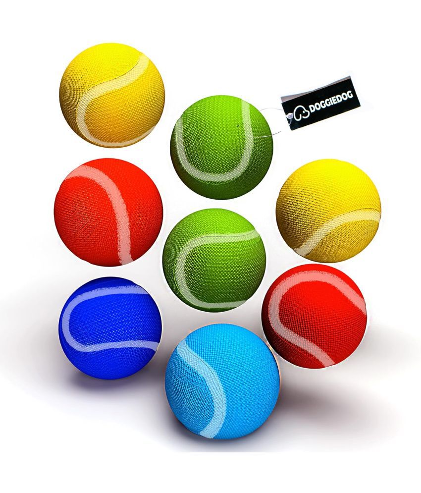     			DOGGIE DOG Ball for Small, Medium and Large Dogs. Combo of 8 Balls...MRP -1497 (Including tax)