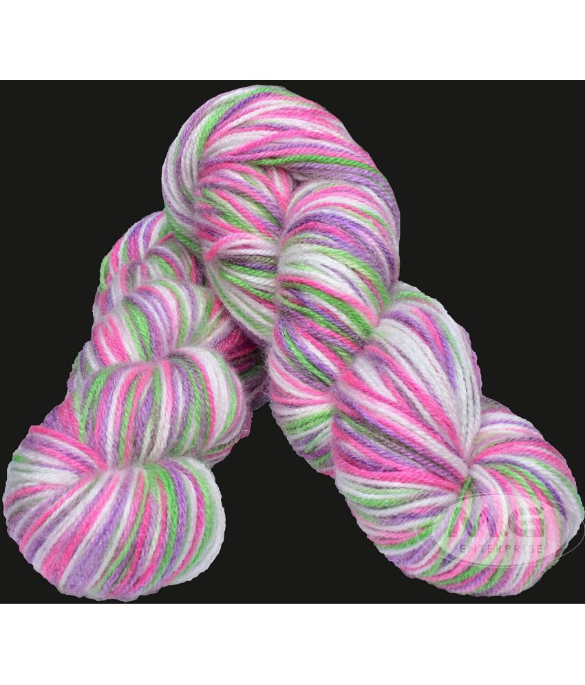     			M.G ENTERPRISE Knitting Yarn Thick Soft Wool, Glow Chritmas 450 gm Best Used with Knitting Needles, Crochet Needles Wool Yarn for Knitting. by M.G ENTERPRIS MA