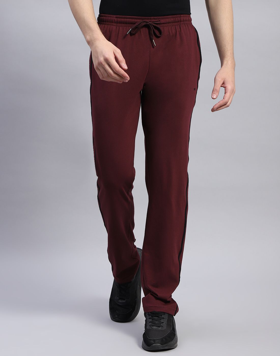     			Monte Carlo Maroon Cotton Blend Men's Trackpants ( Pack of 1 )