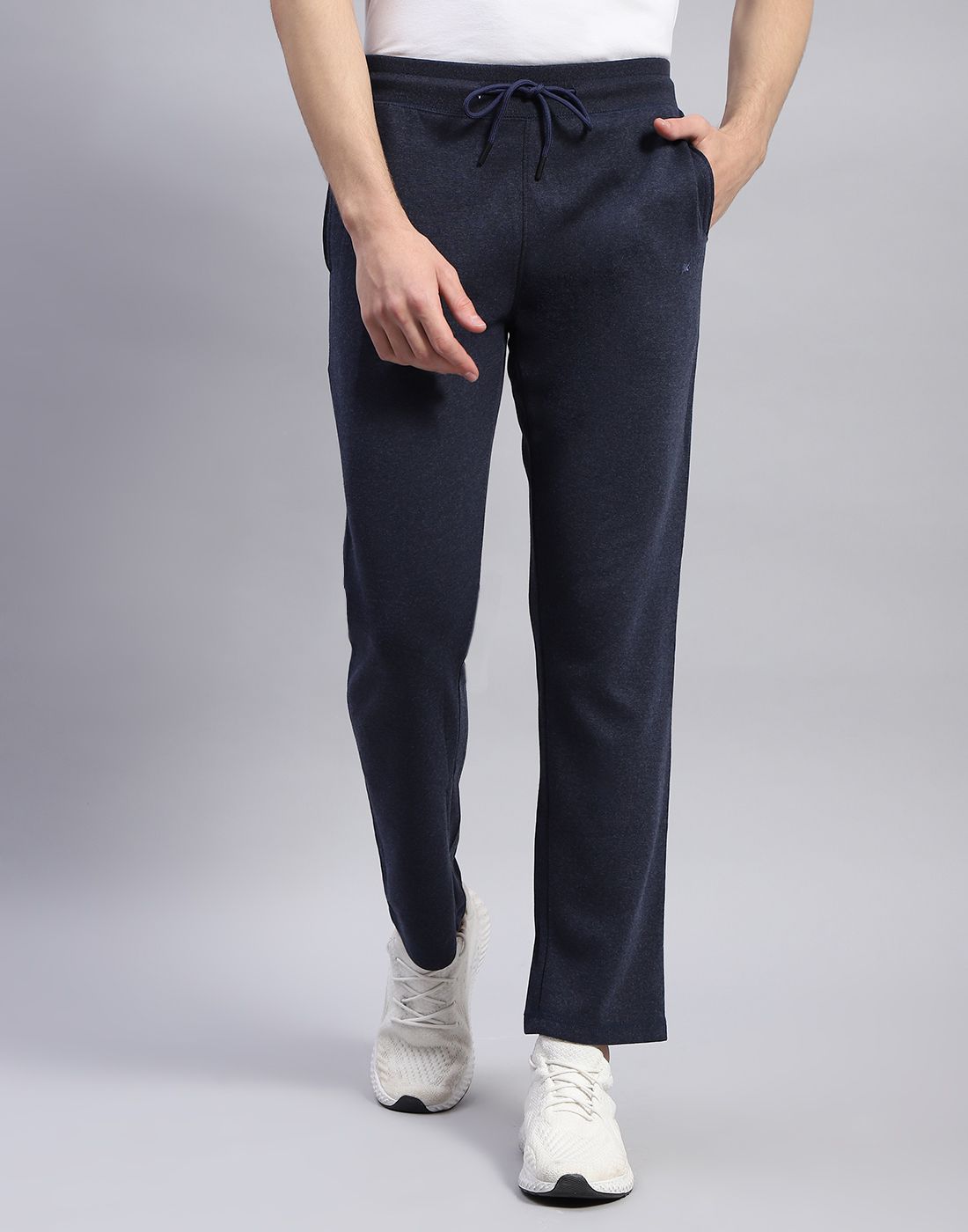     			Monte Carlo Navy Blue Cotton Blend Men's Trackpants ( Pack of 1 )