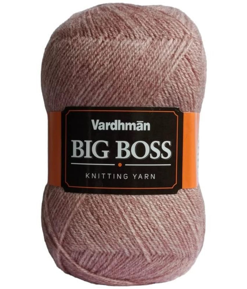     			NTGS Vardhman Big boss Multi Skin Wool Ball Hand Knitting/Art Craft Soft Fingering Crochet Hook Yarn, Needle Acrylic Knitting Yarn Thread Dyed 600gm