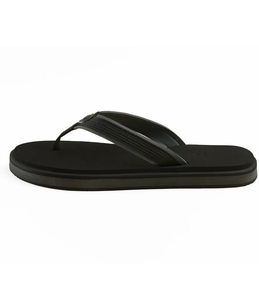     			Neemans Black Women's Thong Flip Flop