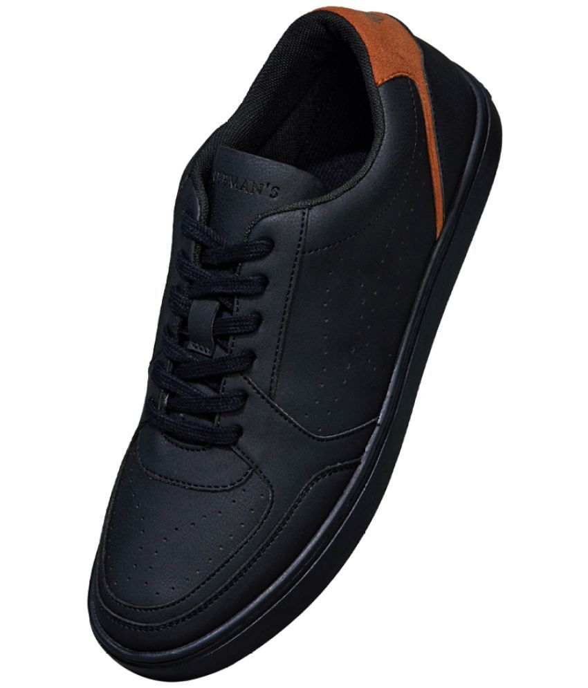     			Neemans Casual Pop Sneakers Black-7 Black Men's Sneakers