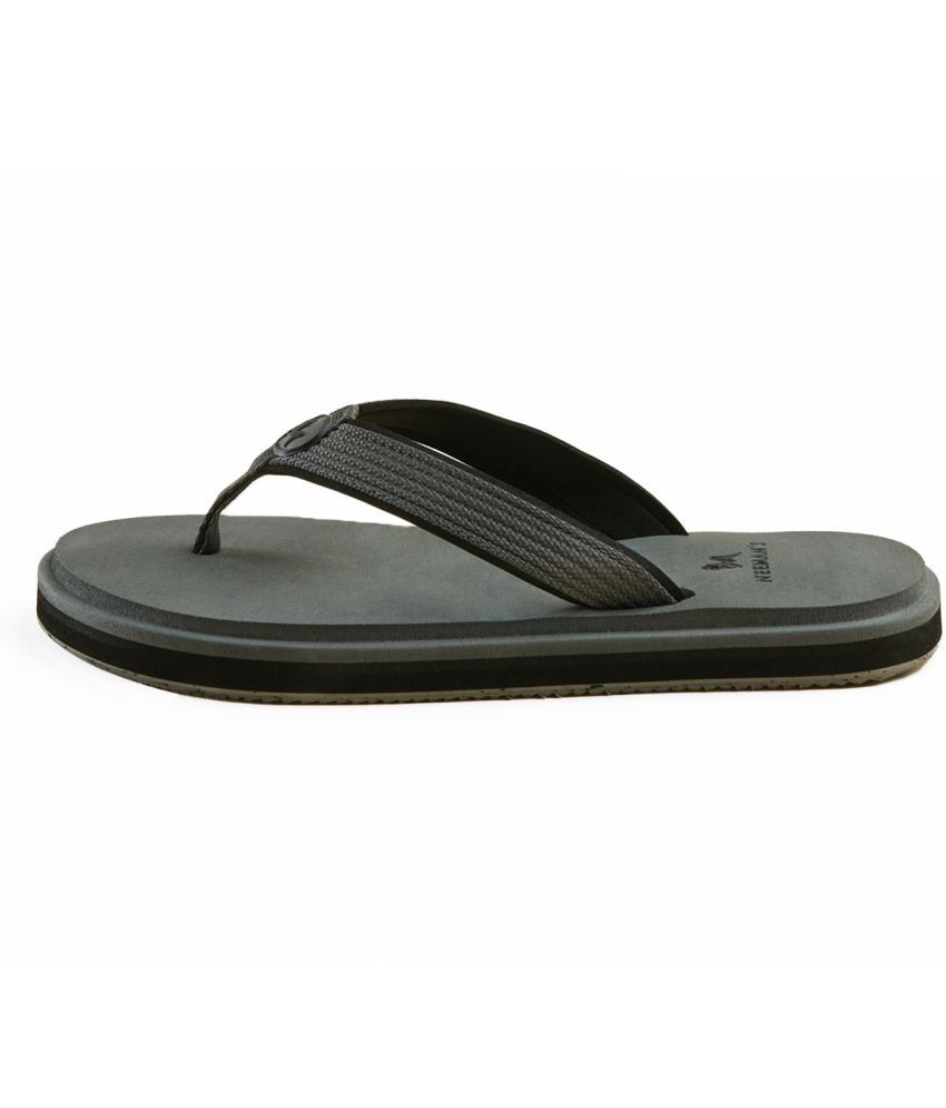     			Neemans Grey Men's Thong Flip Flop