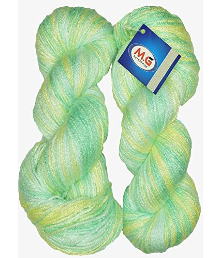     			Oswal Microrangoli Knitting Yarn Wool, Cream Pie 200 GMS Woolen Crochet Yarn Thread. Best Used with Knitting Needles, Crochet Needles-NE Art-DFD