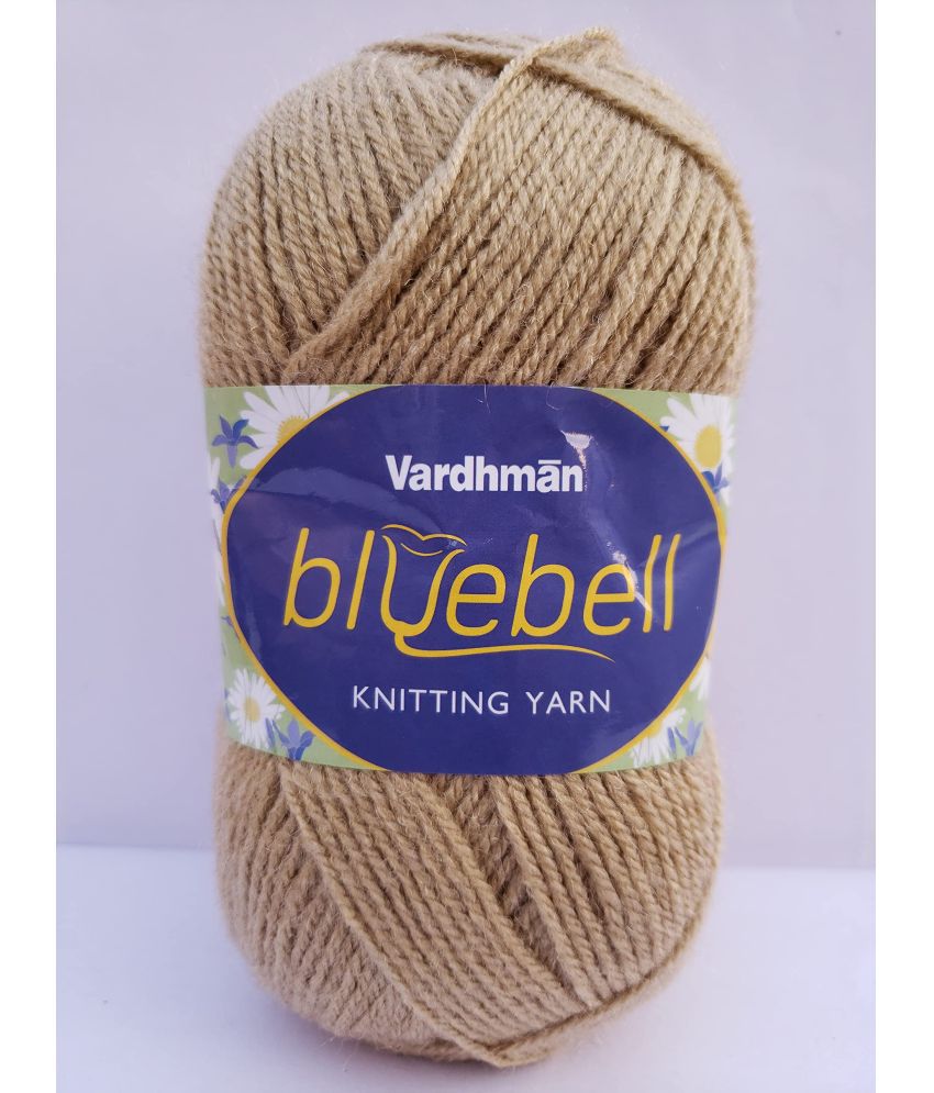     			Vardhman Bluebell Yarn Knitting Wool Ball, Peacock Blue Colour Ball (200 Grams). Suitable for Craft, Babywear Blankets, Ponchos mufflers, caps, Thick mota Needle Crochet Hook Thread;