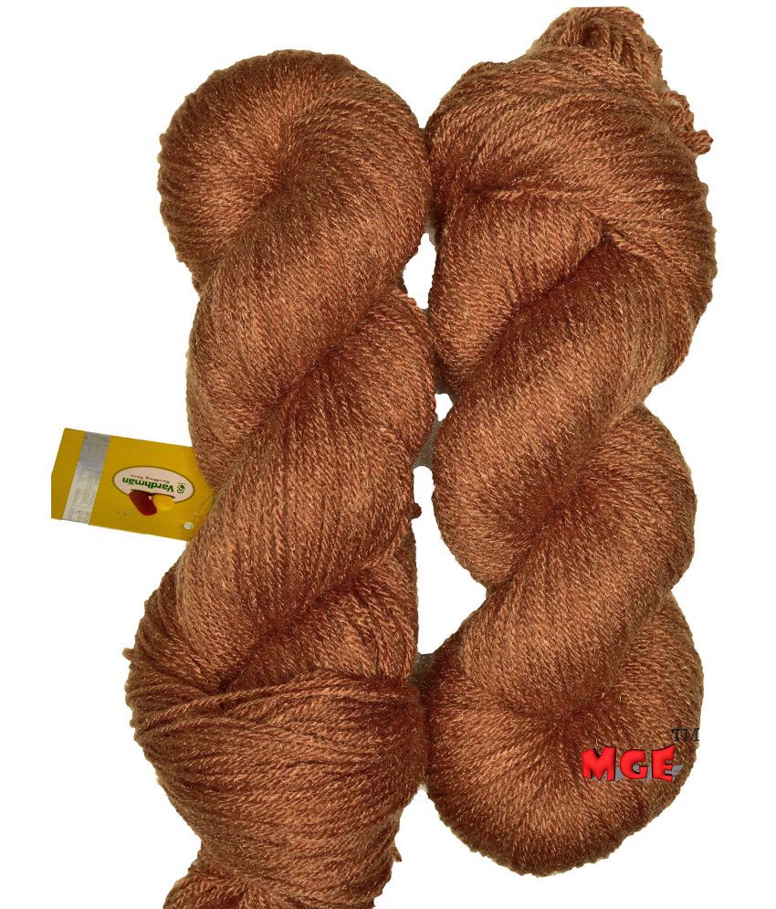     			Vardhman Knitting Yarn Wool Li Rust 400 gm Best Used with Knitting Needles, Crochet Needles Wool Yarn for Knitting. by Vardhman