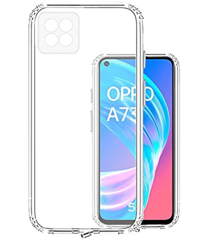     			Bright Traders Plain Cases Compatible For Silicon OPPO A73 5G ( Pack of 1 )